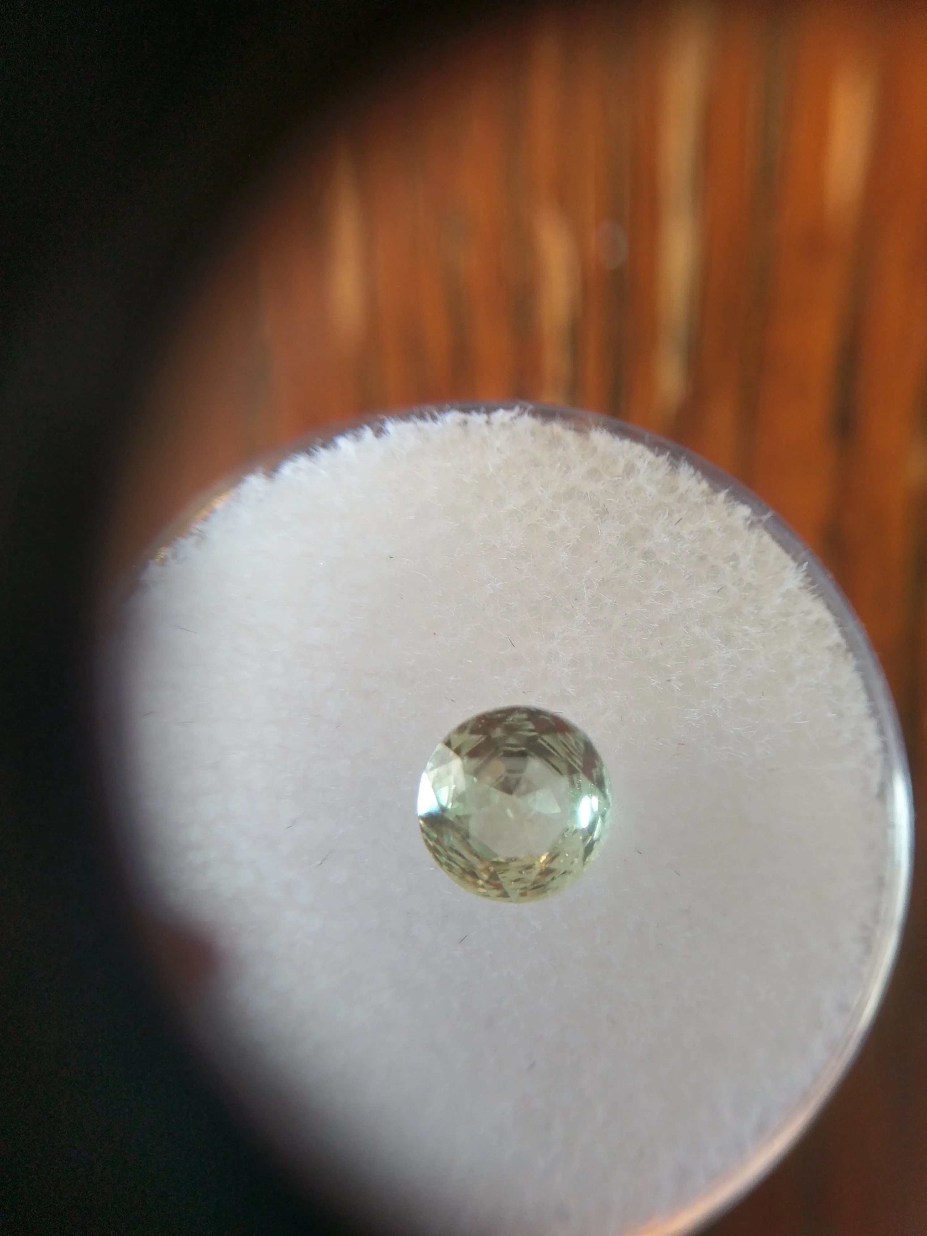 0.93ct LEMON LIME MONTANA SAPPHIRE