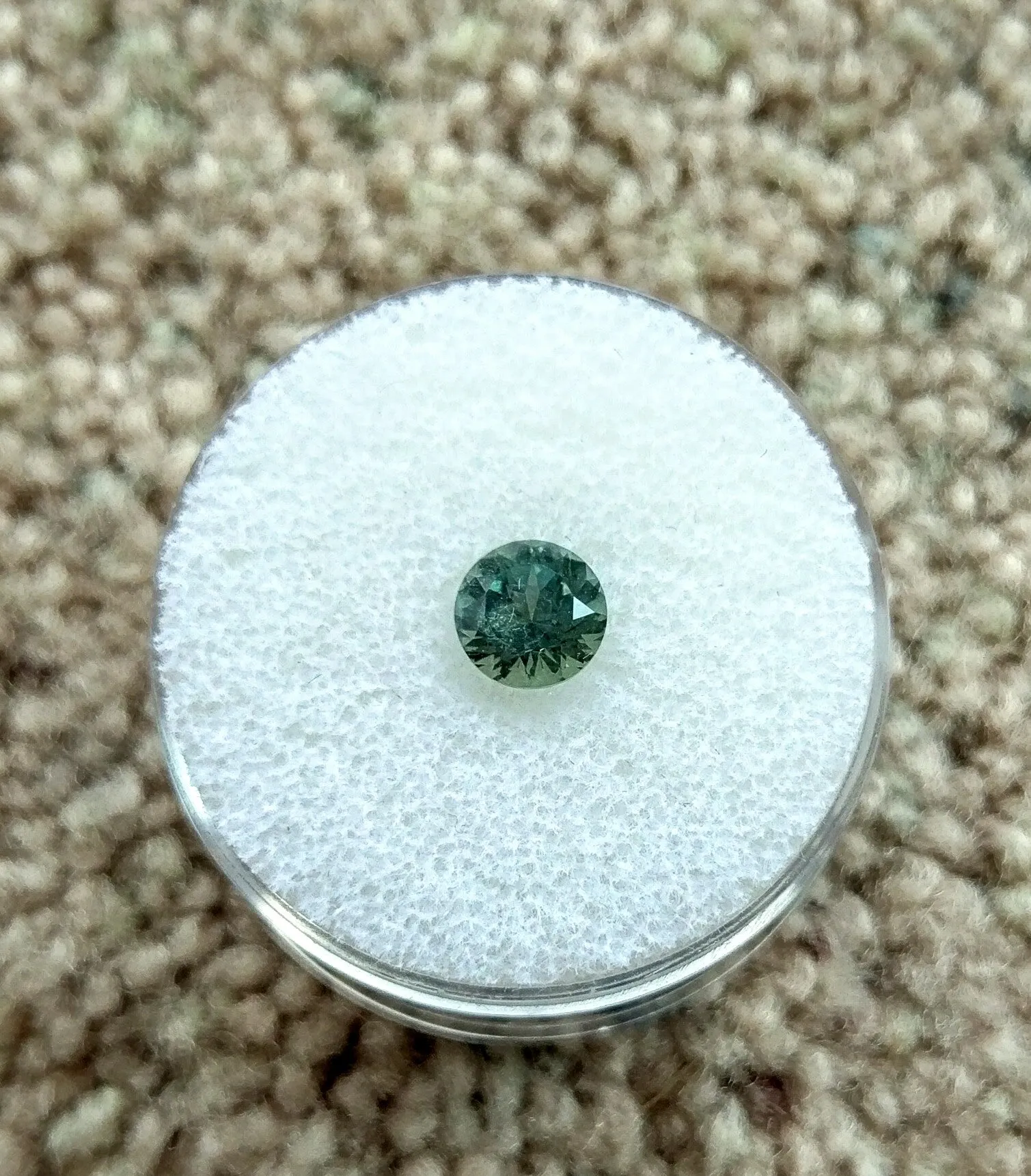 1.8ct STUNNING TEAL SAPPHIRE