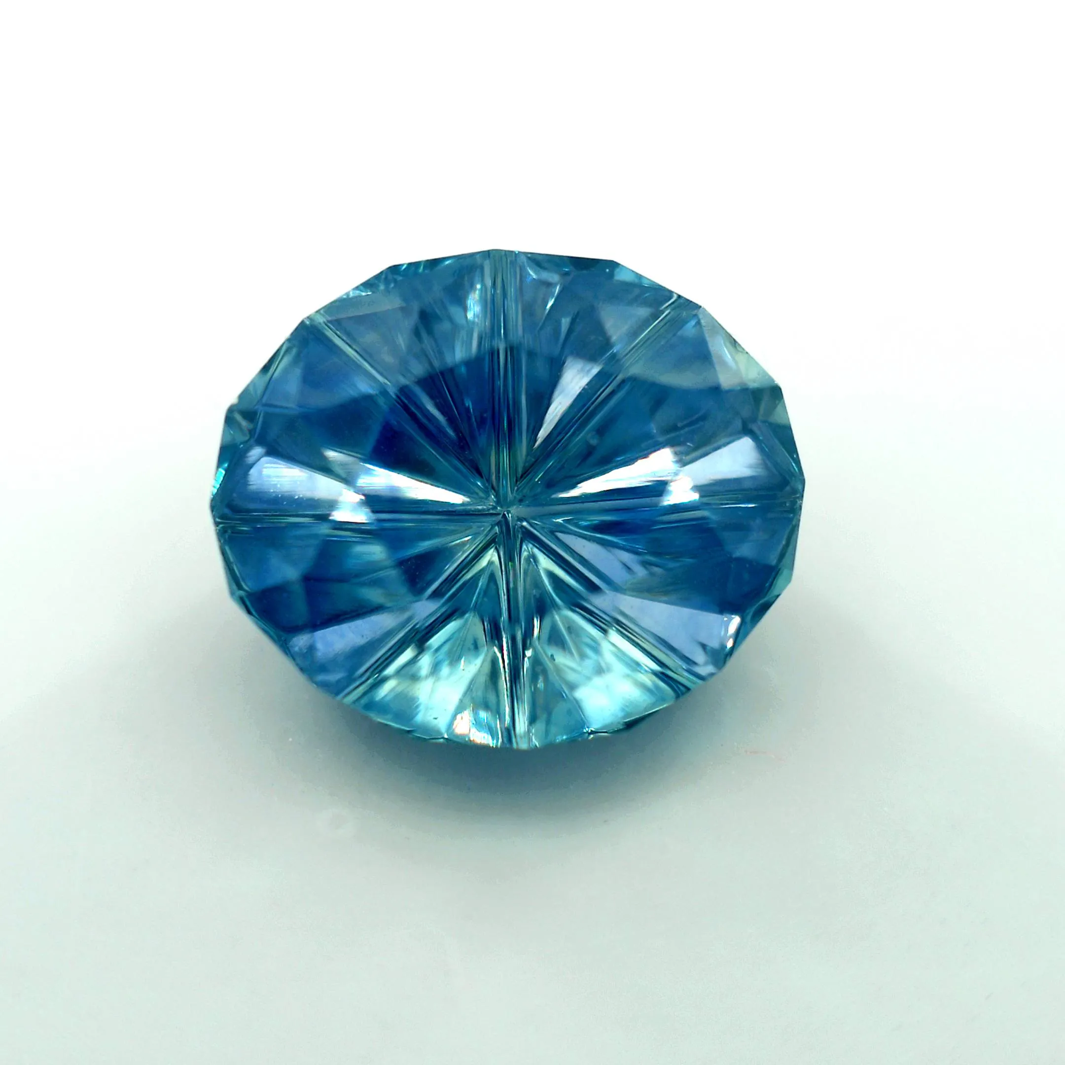 3.48ct FANTASY CUT OVAL MONTANA SAPPHIRE