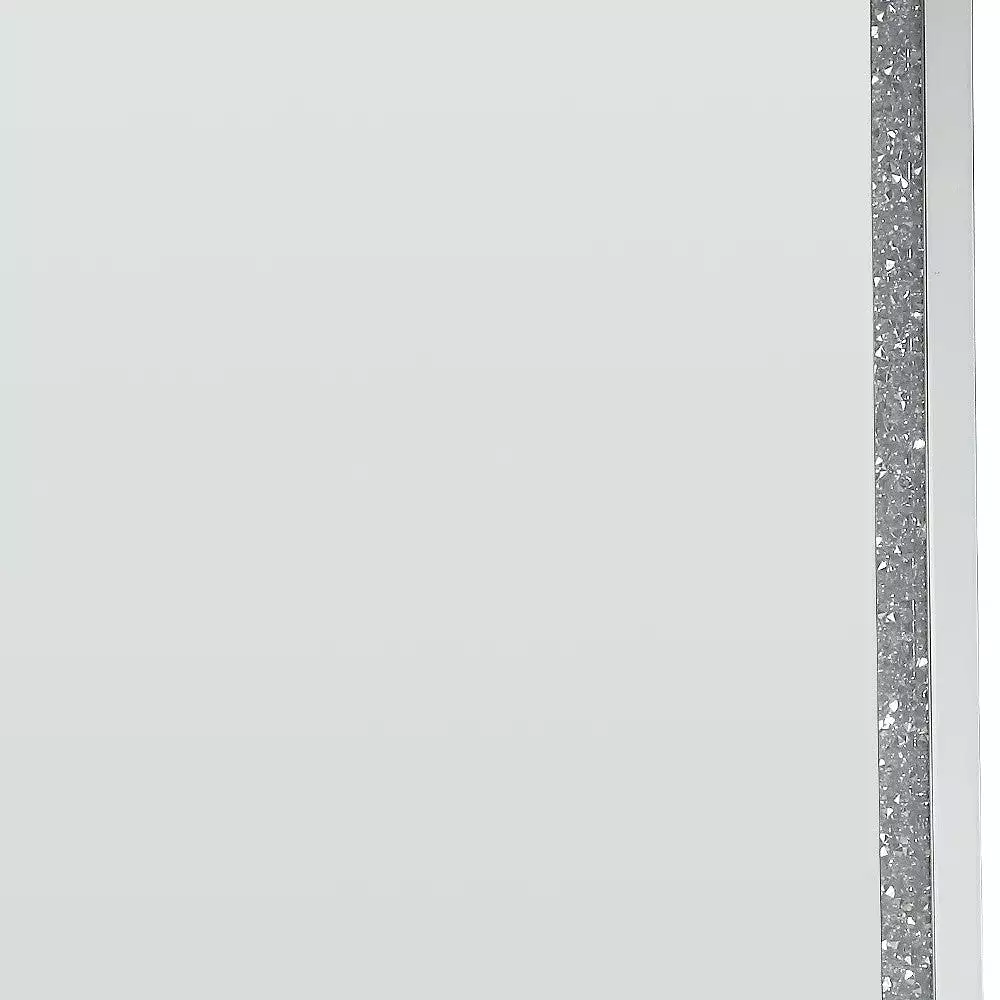 68 LED, Mirrored & Faux Diamonds Lighted Accent Mirror