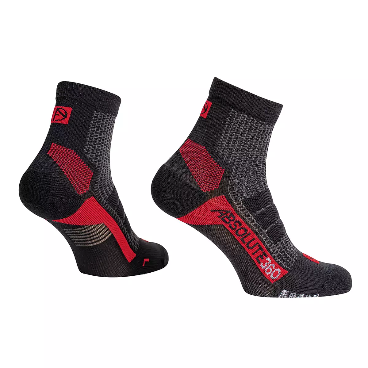 Absolute360 Performance Running Socks Quarter