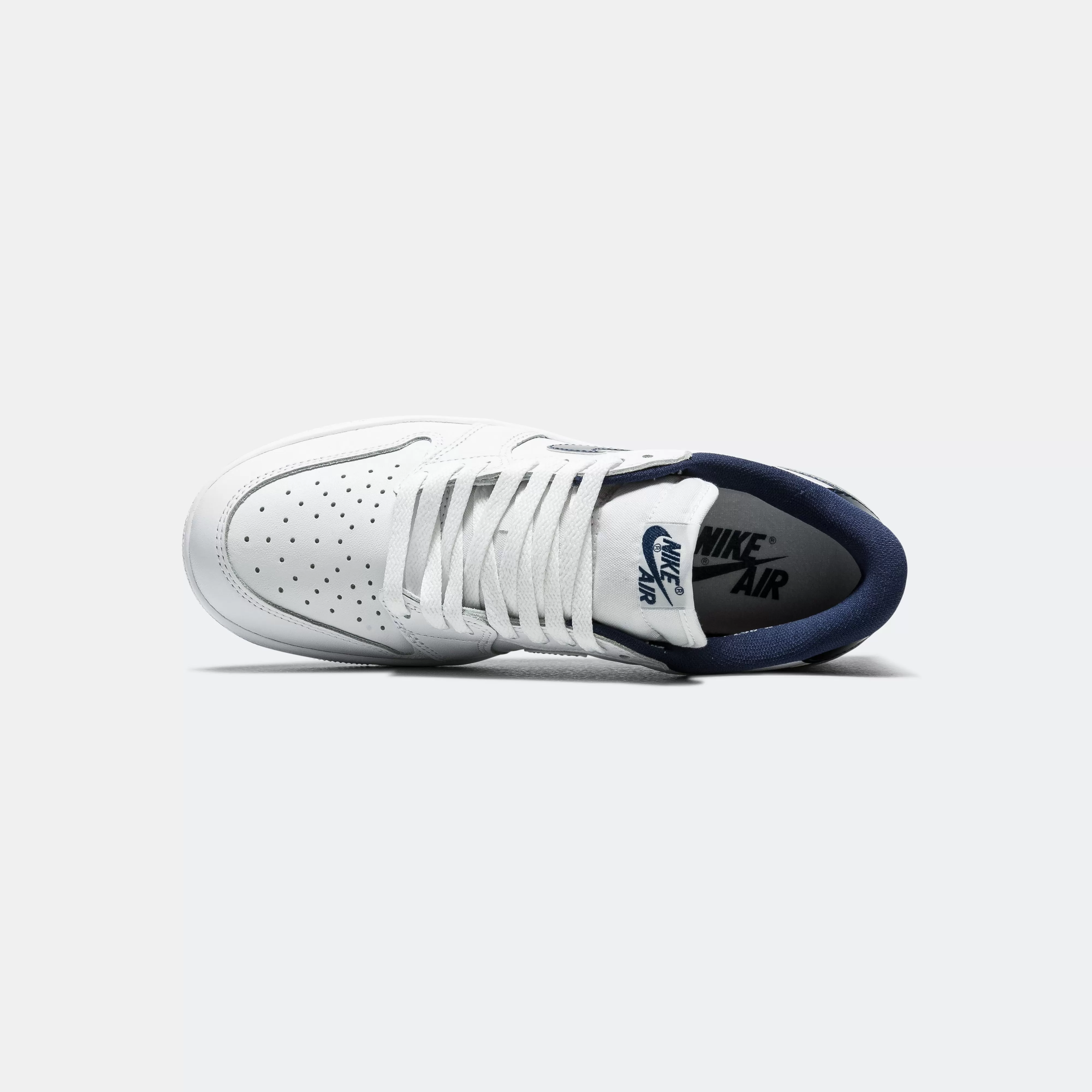 Air Jordan 1 Low 85 - White/Metallic Navy