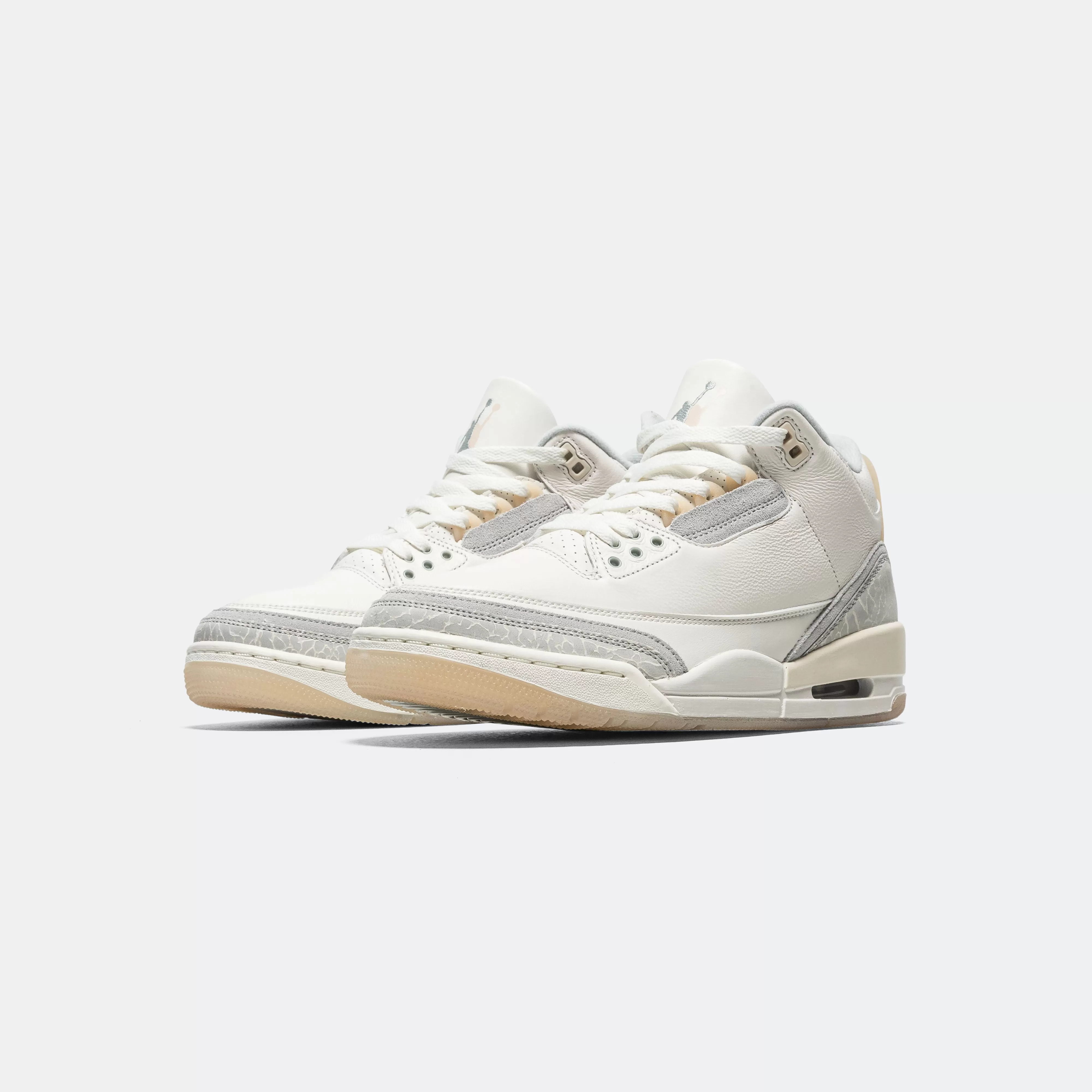 Air Jordan 3 Retro Craft - Ivory/Grey Mist-Cream