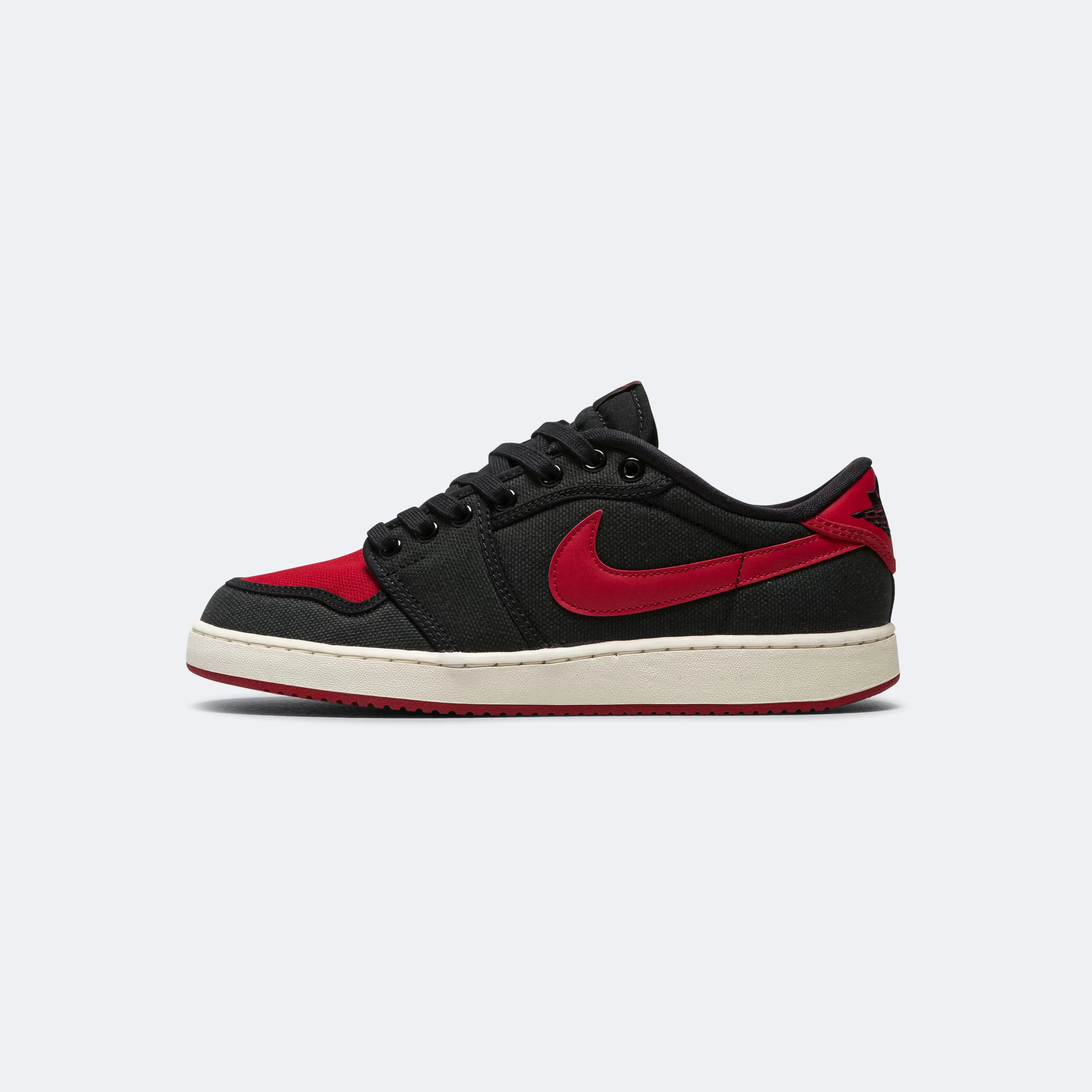 AJKO 1 Low - Black/Varsity Red-Sail