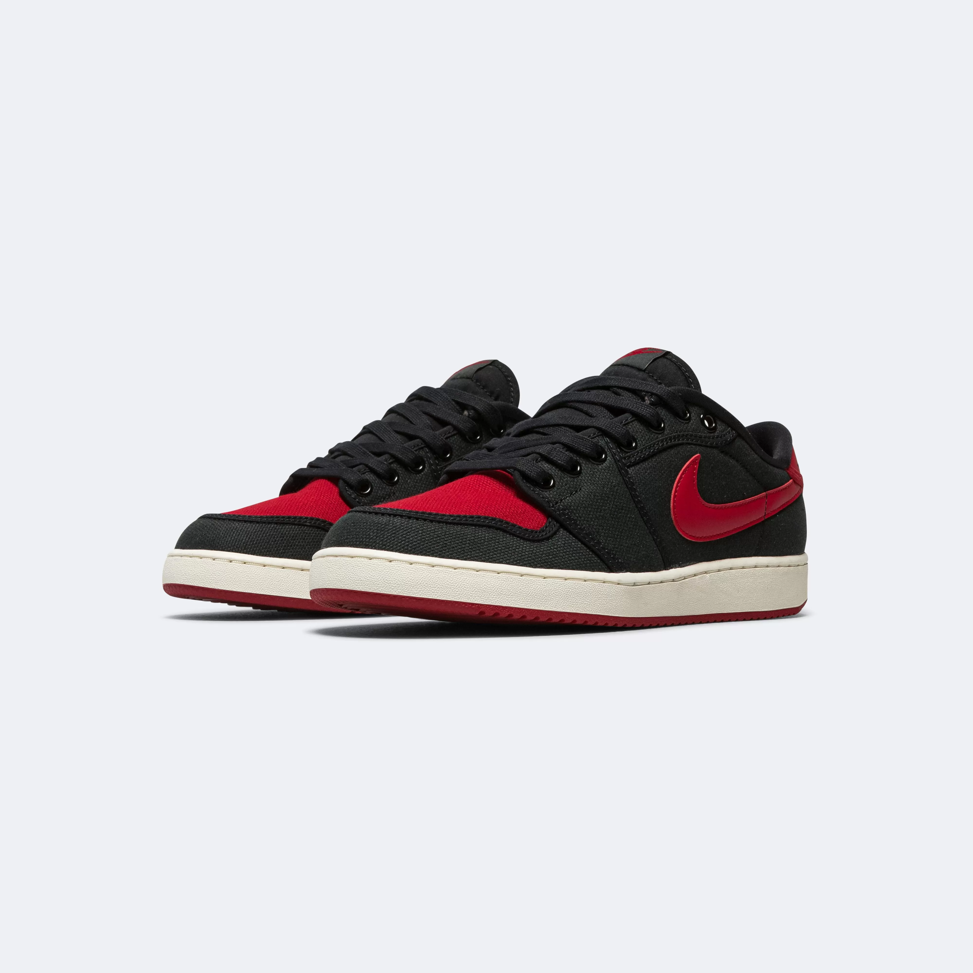 AJKO 1 Low - Black/Varsity Red-Sail