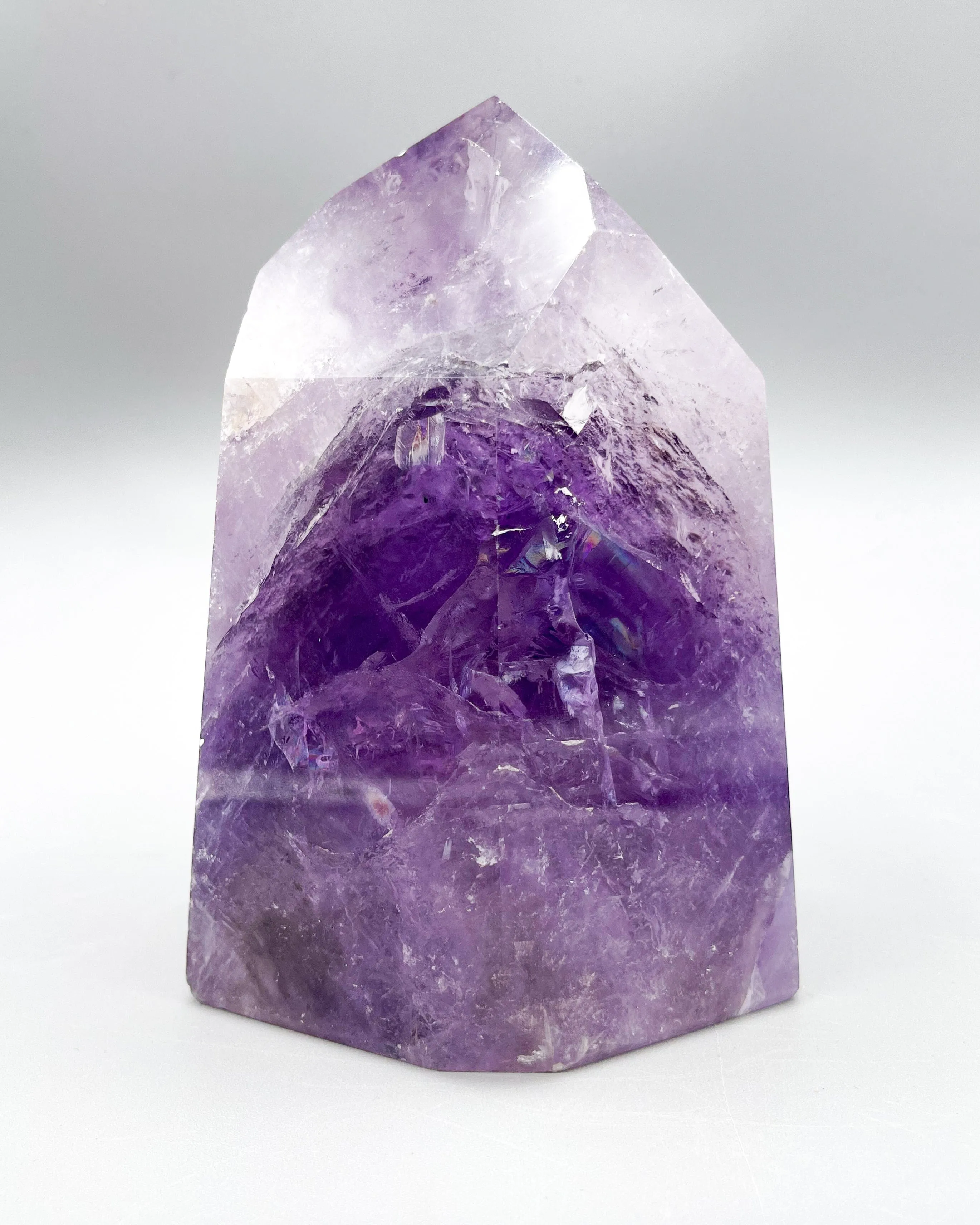 Amethyst Single Point Carving