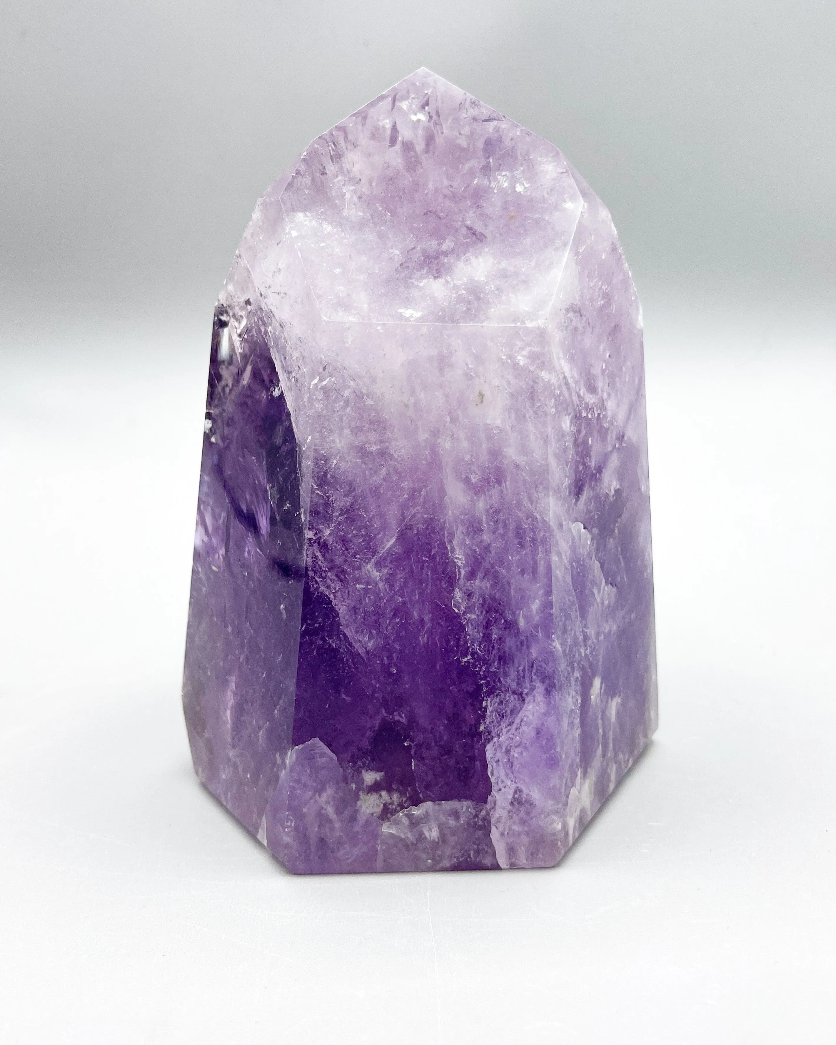 Amethyst Single Point Carving