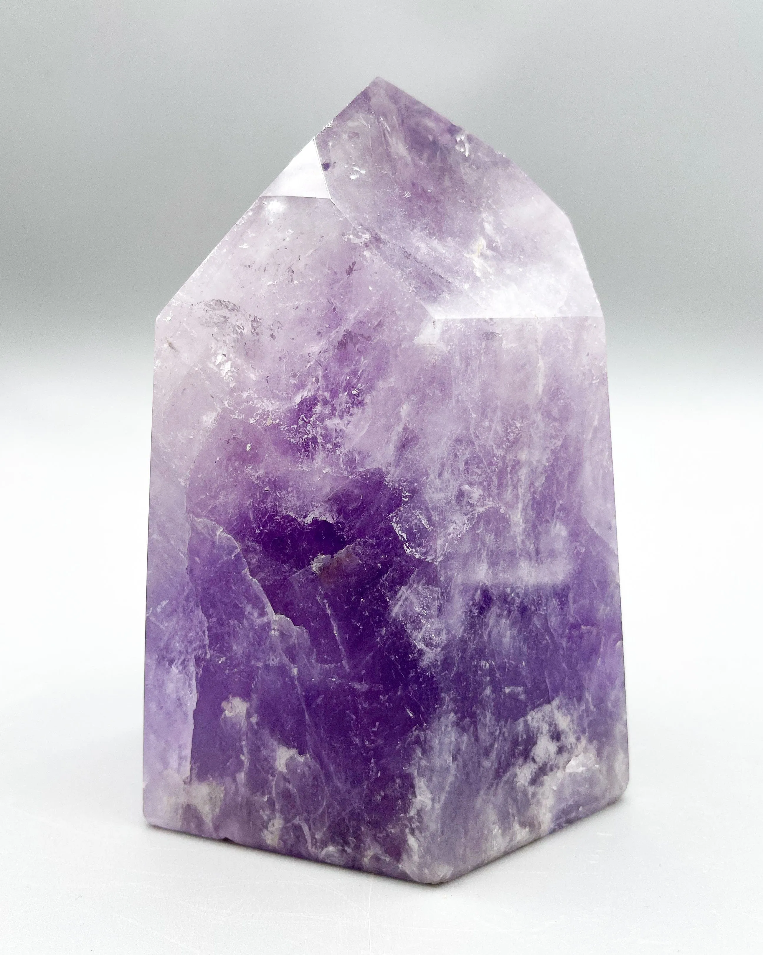 Amethyst Single Point Carving