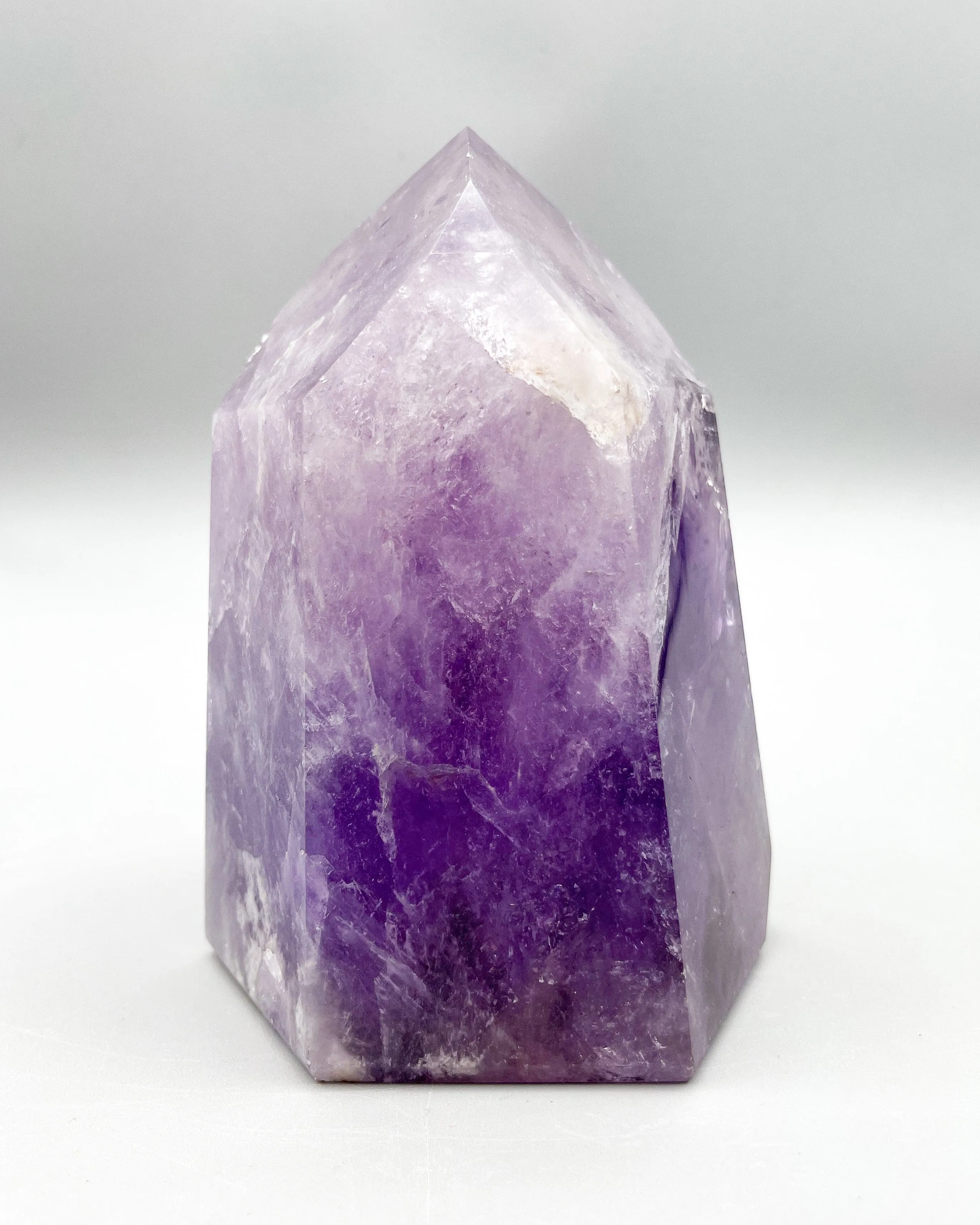 Amethyst Single Point Carving