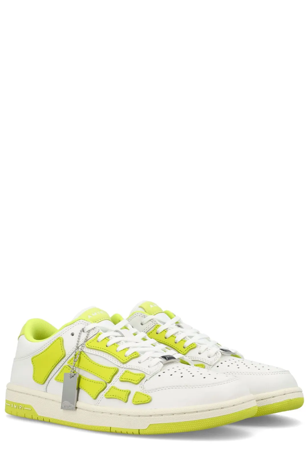 Amiri Skel Top Panelled Lace-Up Sneakers