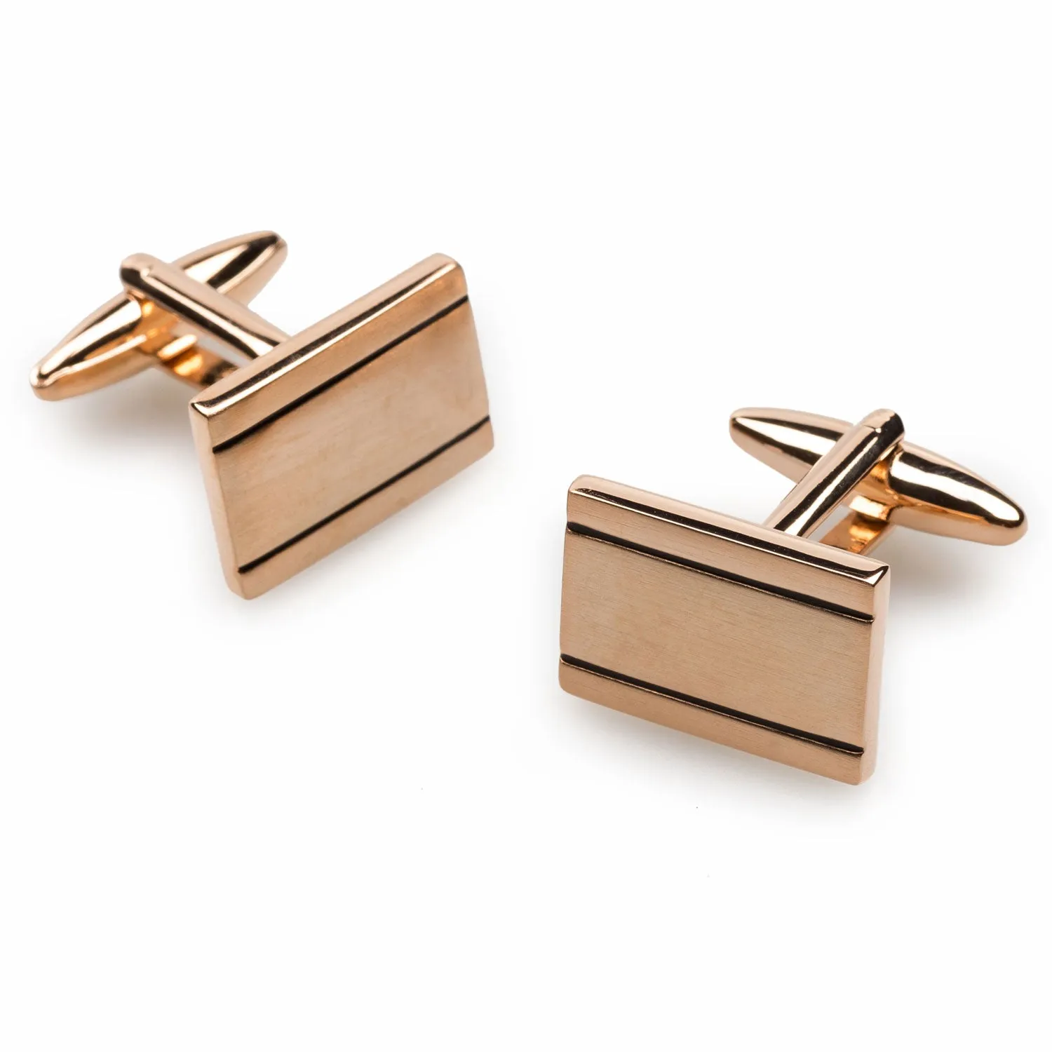 Bateman Rose Gold Cufflinks