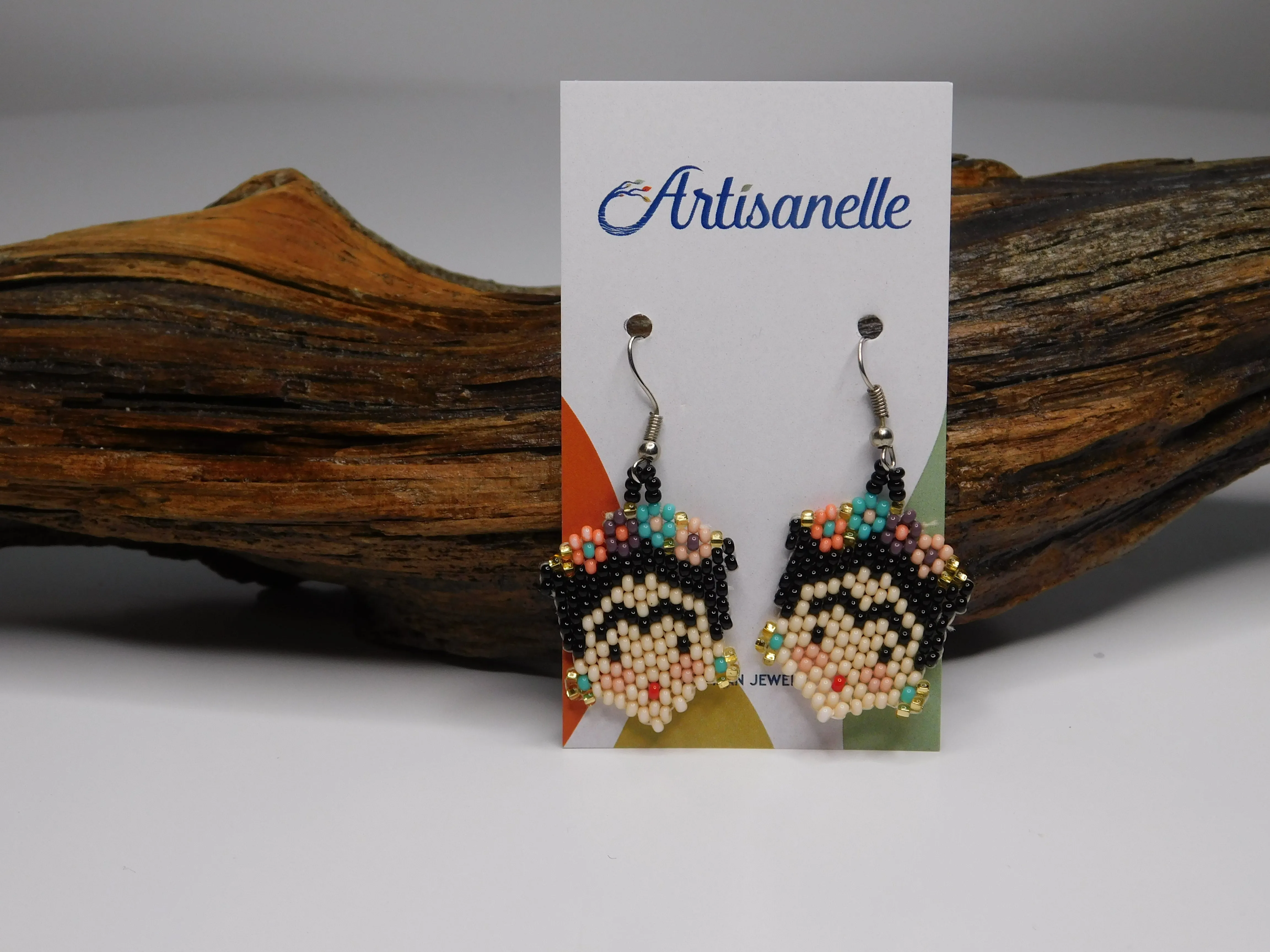 Beaded Frida Earrings