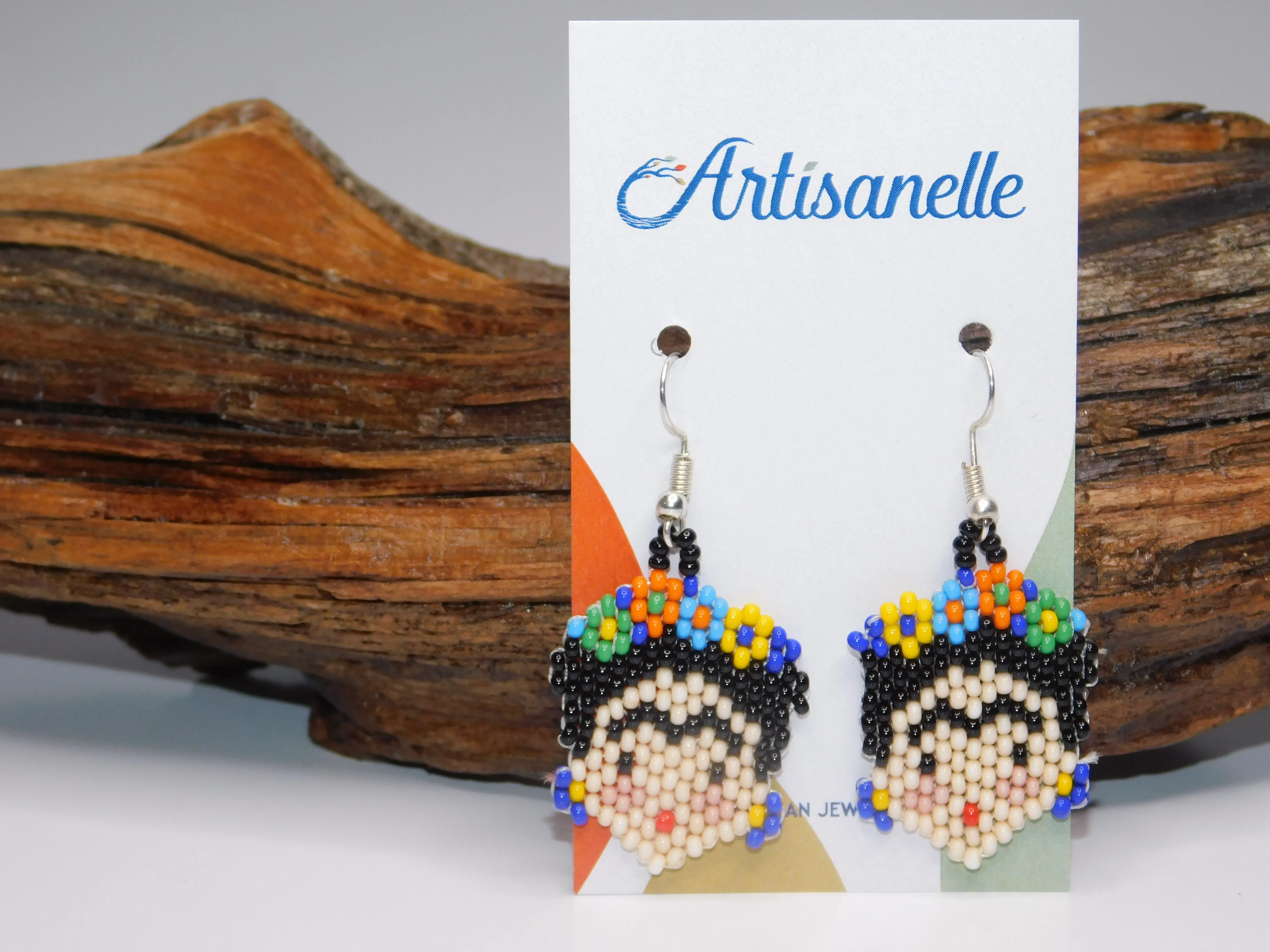 Beaded Frida Earrings