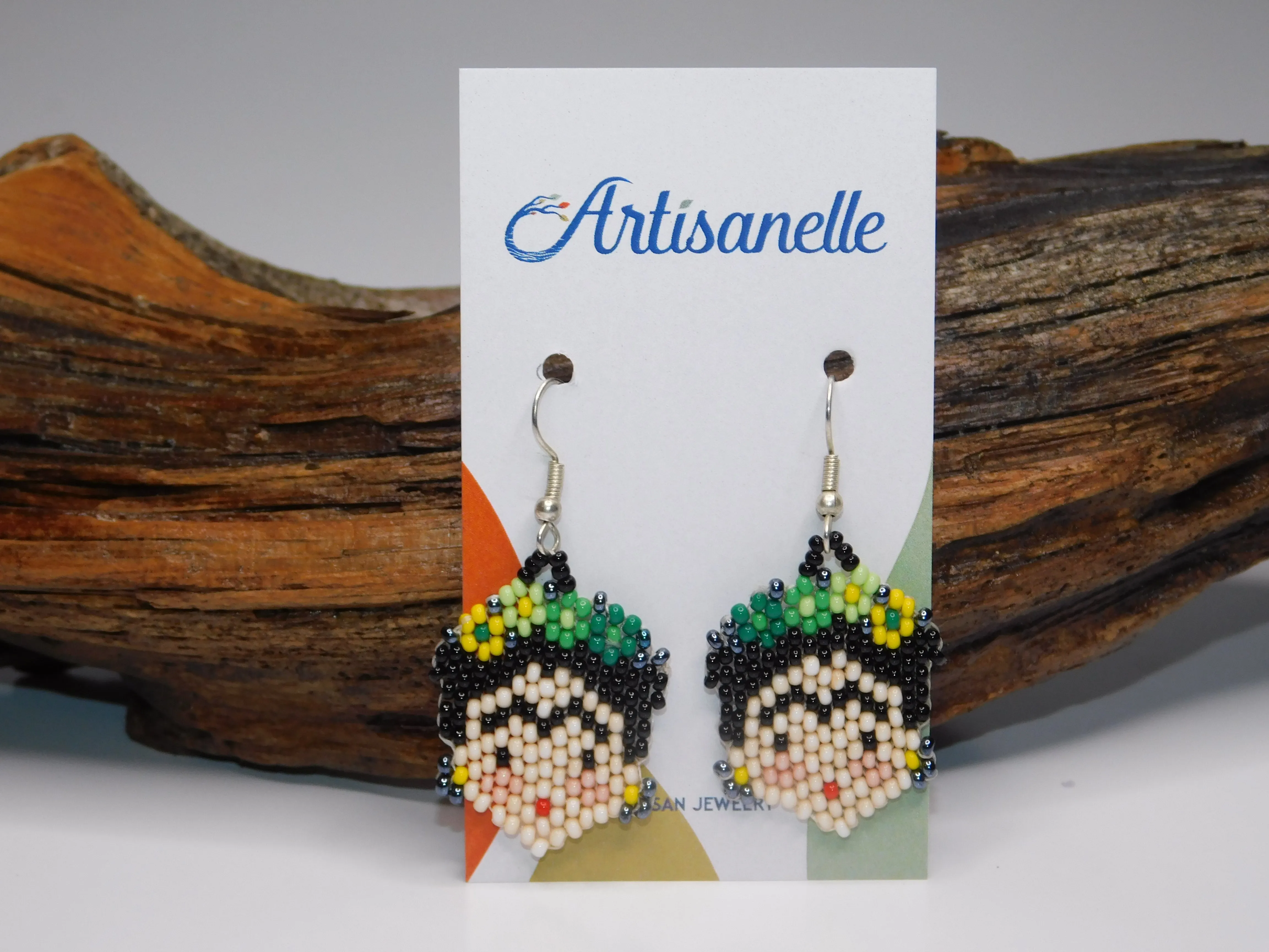 Beaded Frida Earrings