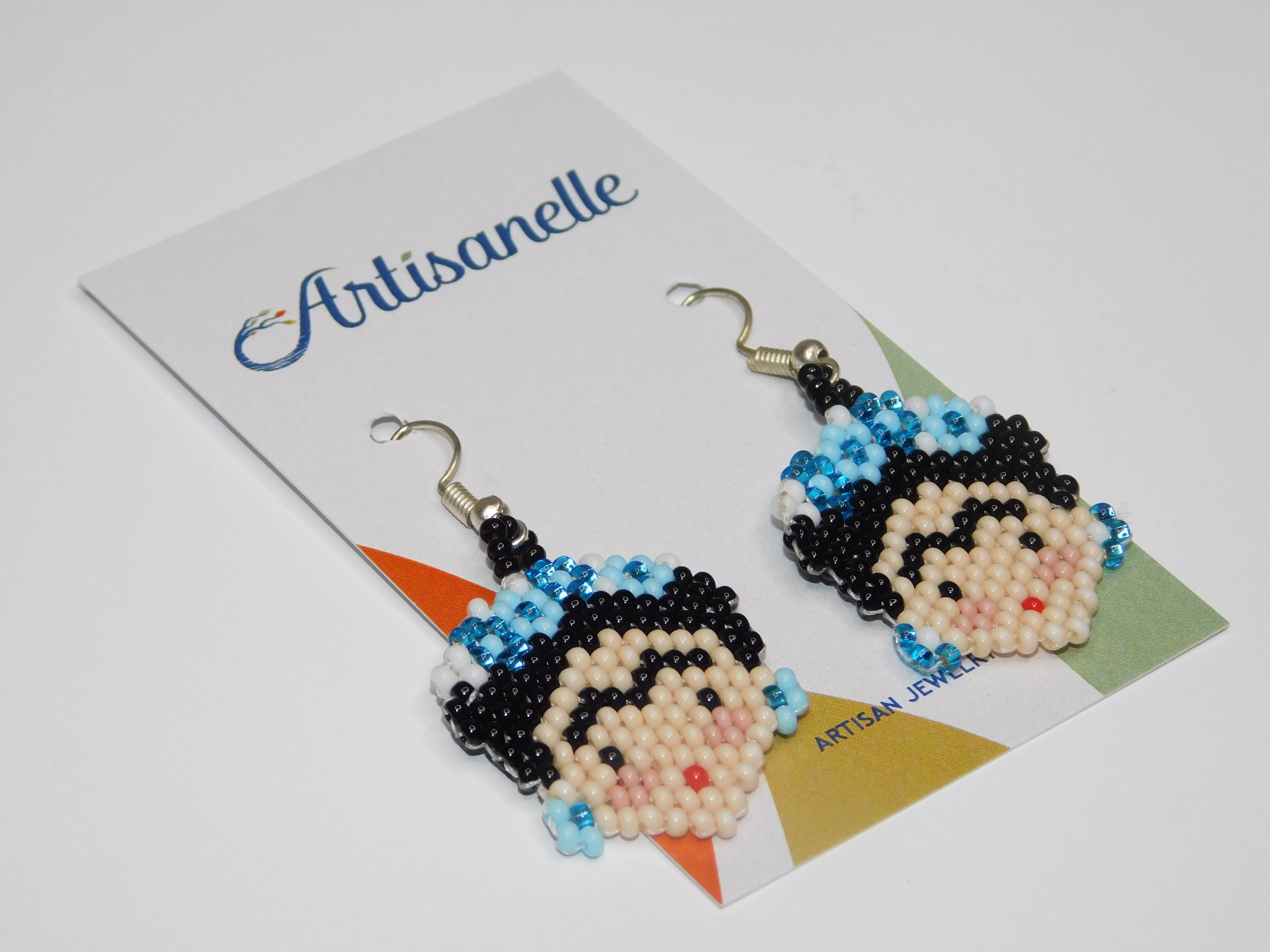 Beaded Frida Earrings