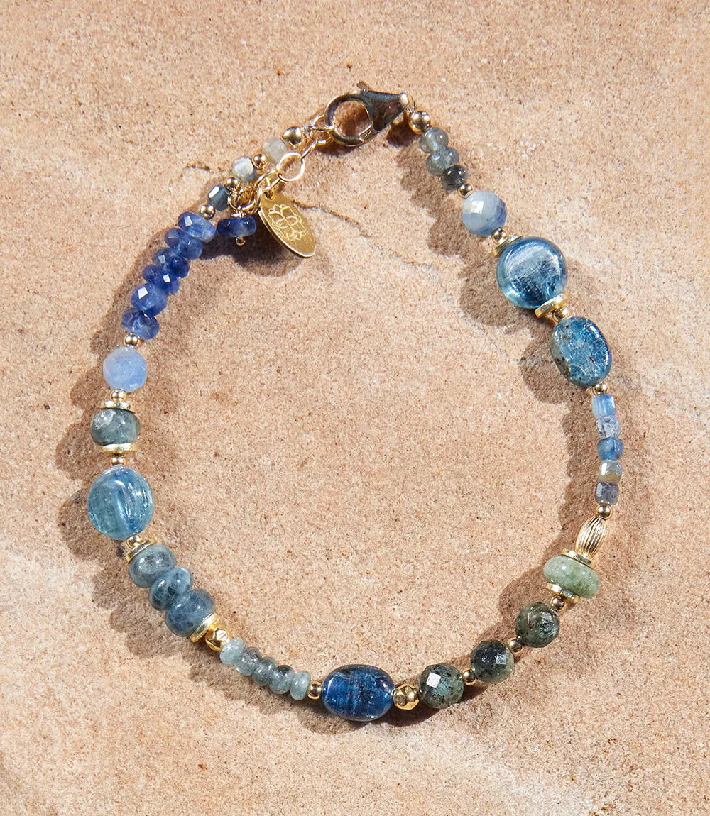 Beaded Kyanite Bracelet