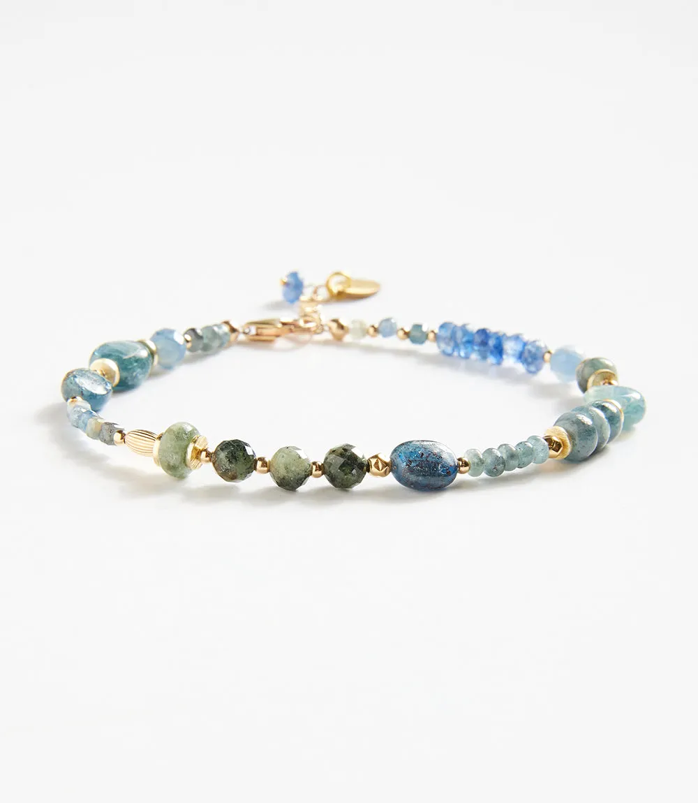 Beaded Kyanite Bracelet