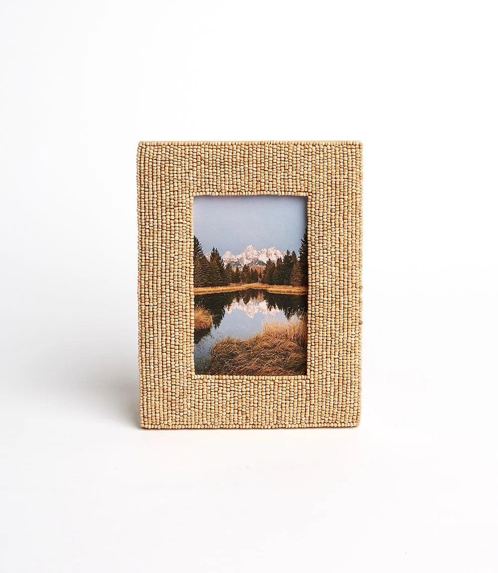 Beaded Picture Frame