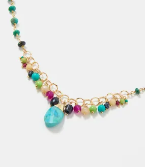 Beaded Turquoise Necklace