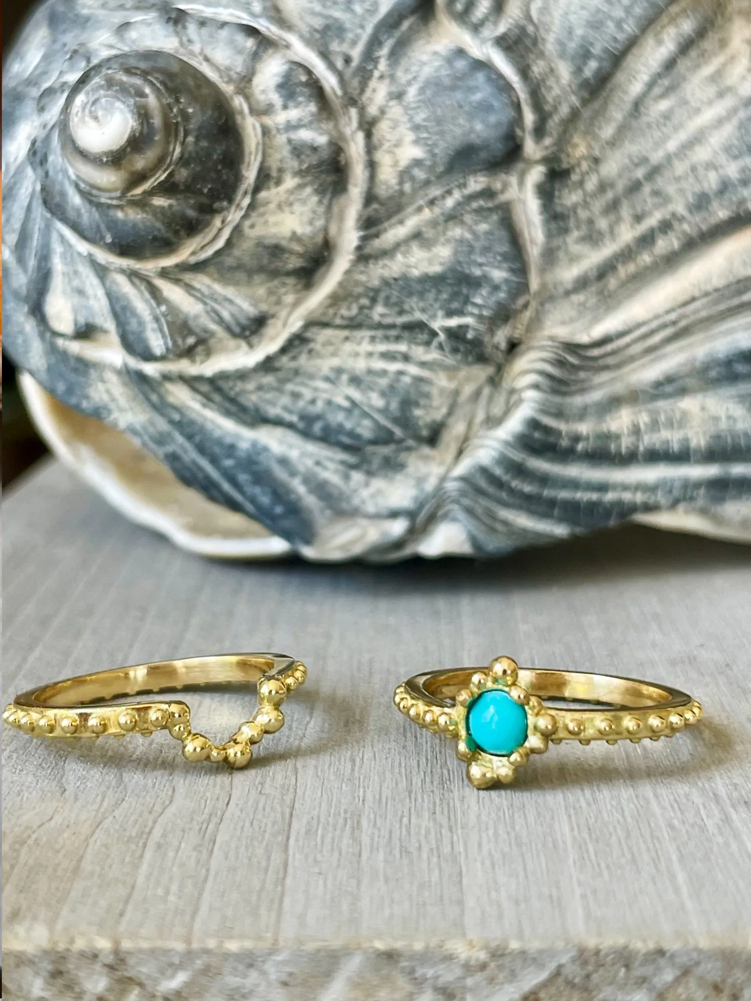 BOHEME BUBBLE TURQUOISE RING