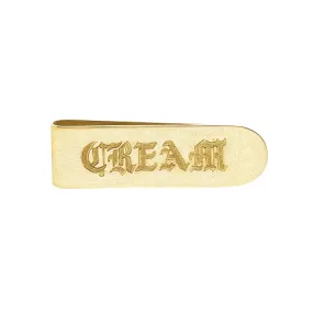 Brass C.R.E.A.M. Money Clip