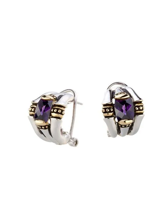 CaniasCollection Omega Clip Post Earrings by John Medeiros - Available in Multiple Colors