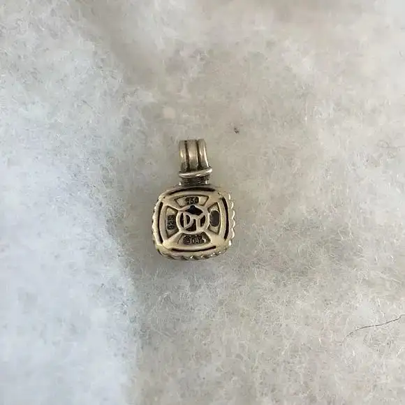 David Yurman Diamond and Sterling Silver Albion Pendant