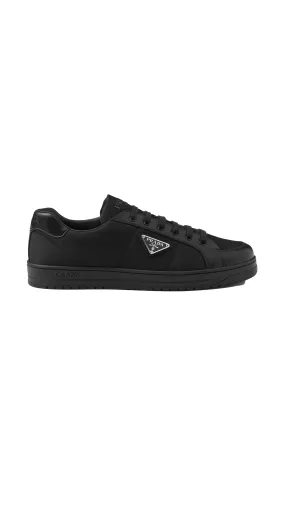 Downtown Nappa Leather & Re-Nylon Sneakers - Black