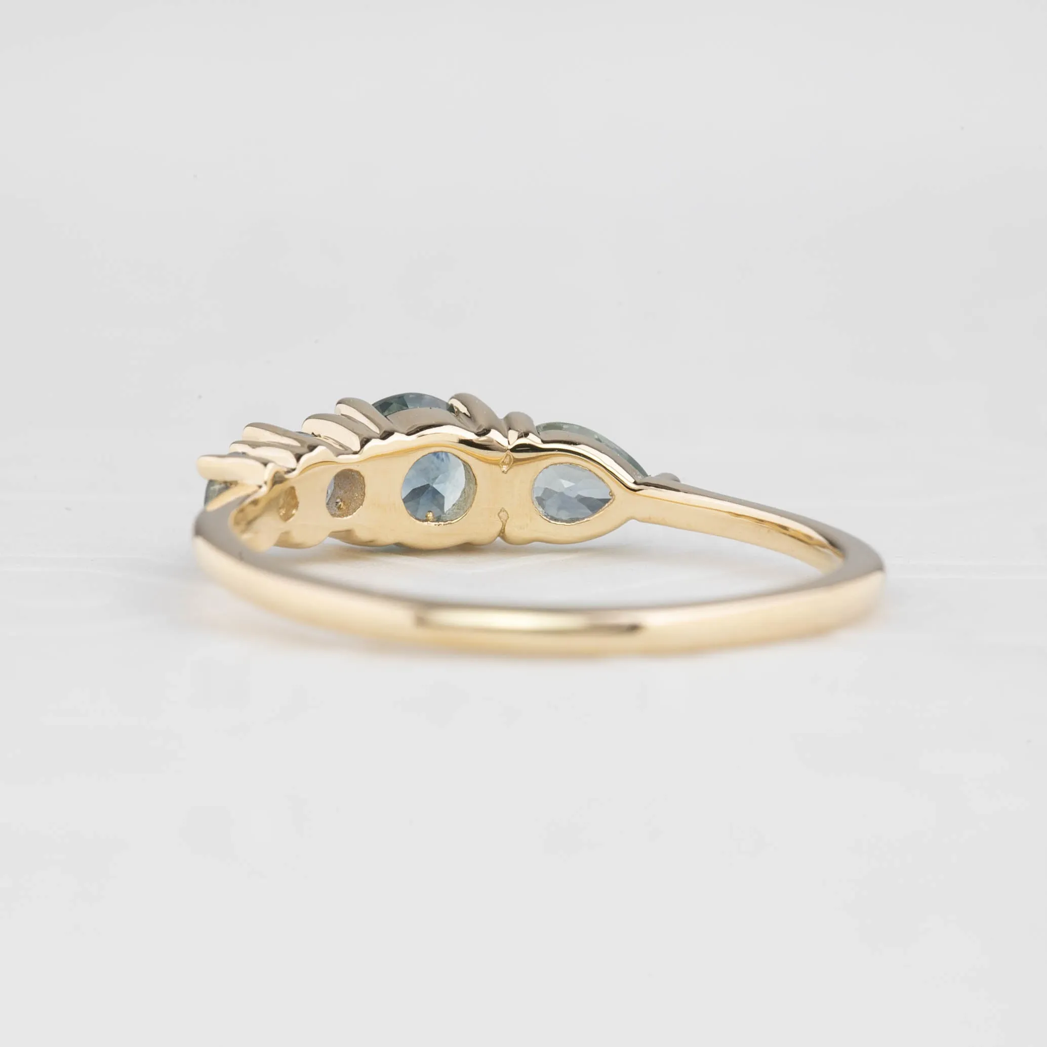 Droplets Sapphire Ring