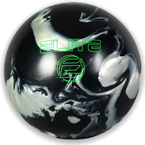 ELITE EZ Hook Reactive Pearl Black/Silver Bowling Ball