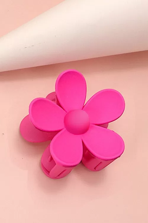 Flower Hair Claw Clip