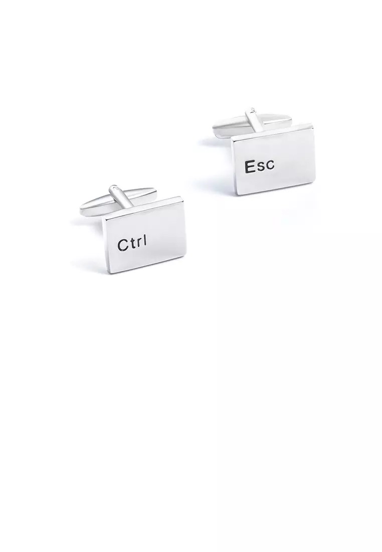 Glamorousky Fashion Personality Keyboard Character Cufflinks