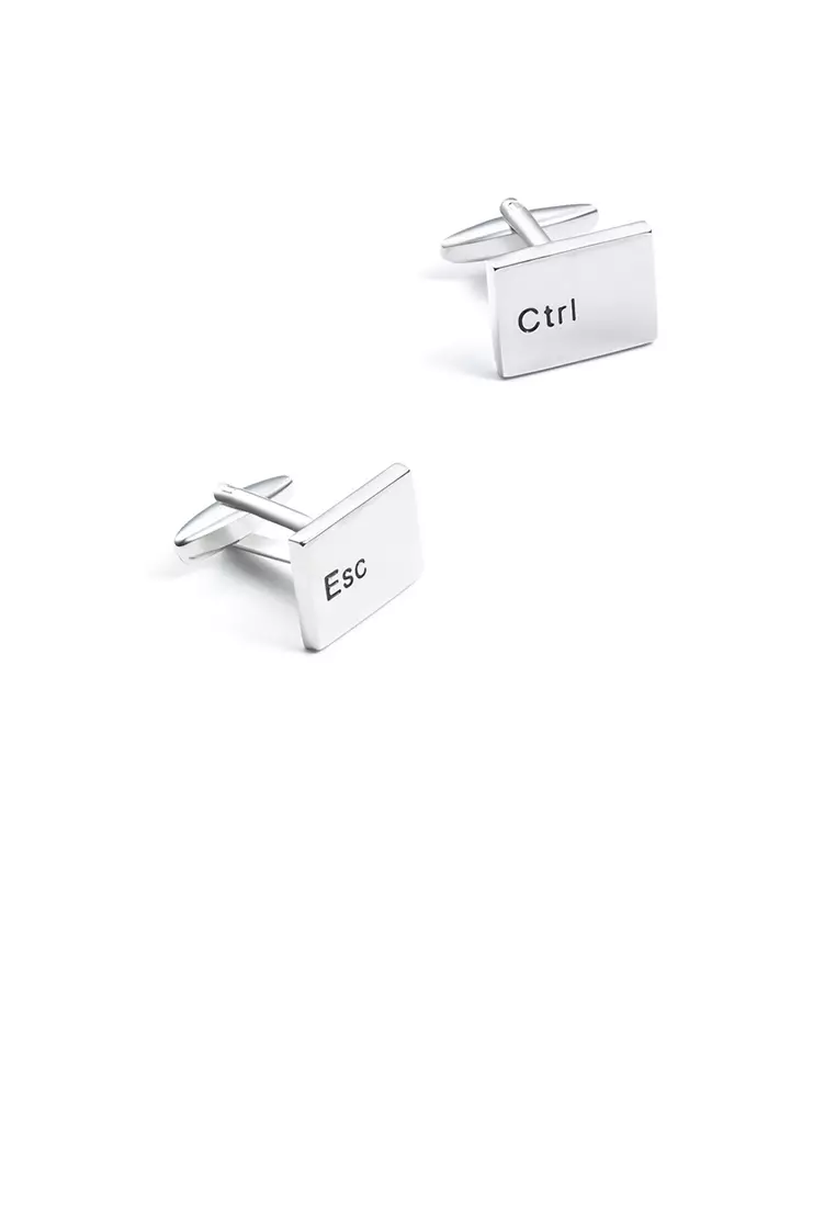 Glamorousky Fashion Personality Keyboard Character Cufflinks