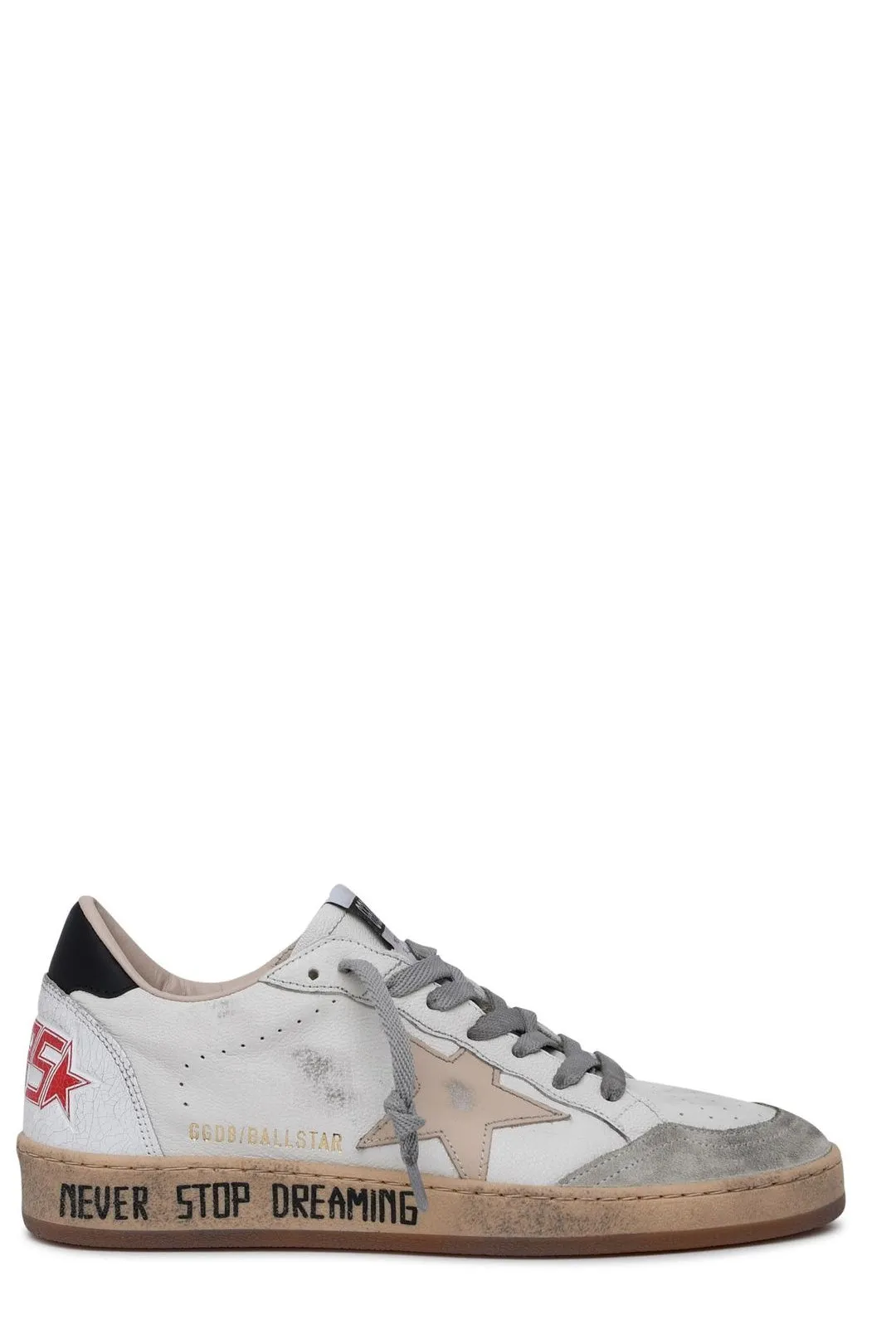 Golden Goose Deluxe Brand Star Patch Lace-Up Sneakers