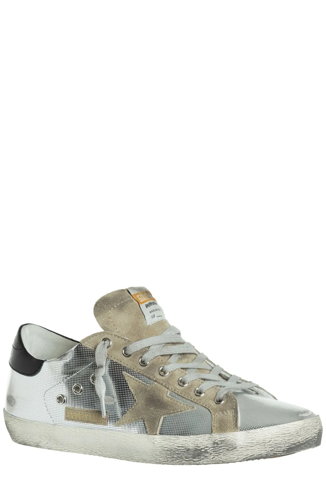 Golden Goose Deluxe Brand Super Star Lace-Up Sneakers