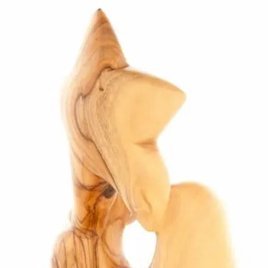 Holy Family Nativity Star Wooden Carving, 7.1 Abstract