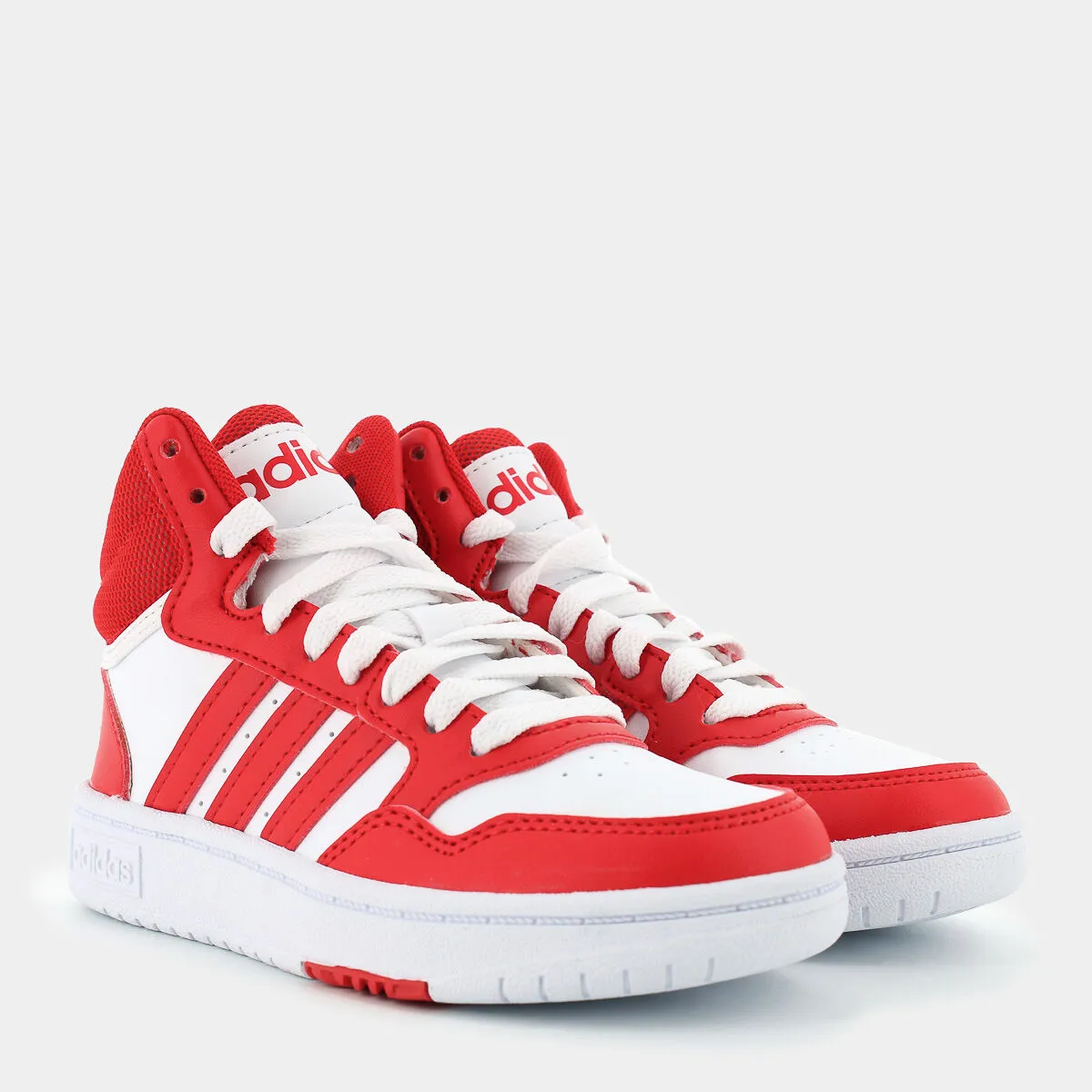 IG3718HOOPS 3.0 MID Kftwr white/better scarlet/better scarlet- SPORTIVE