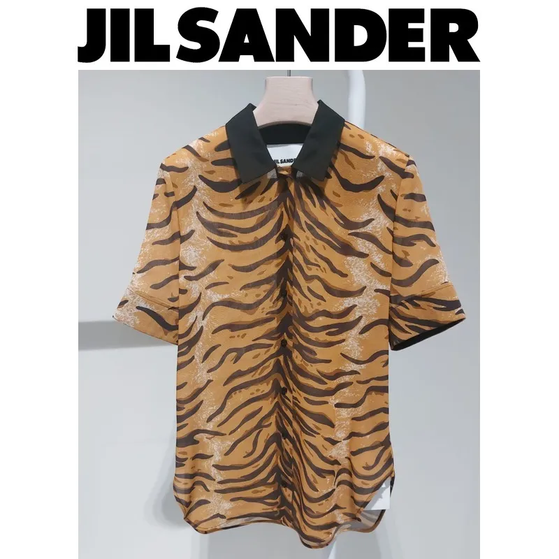 Jil Sander  |Casual Style Long Sleeves Other Animal Patterns