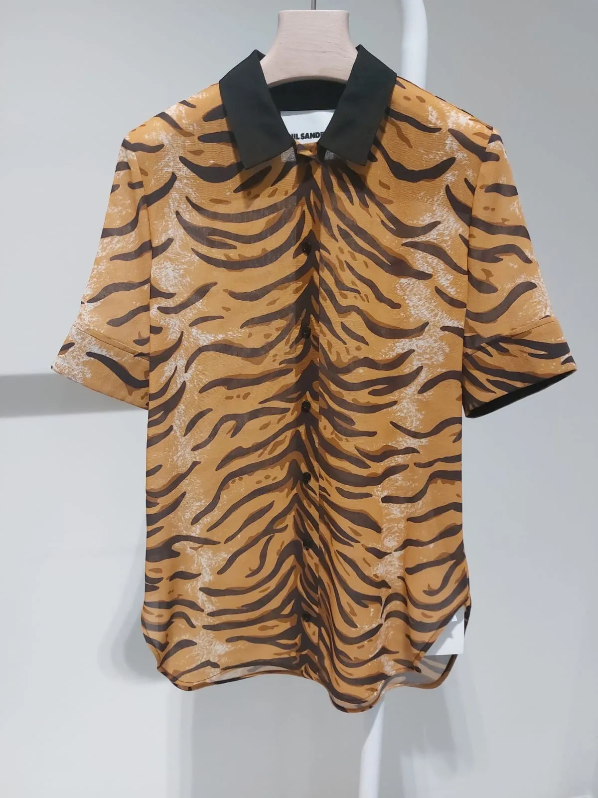 Jil Sander  |Casual Style Long Sleeves Other Animal Patterns