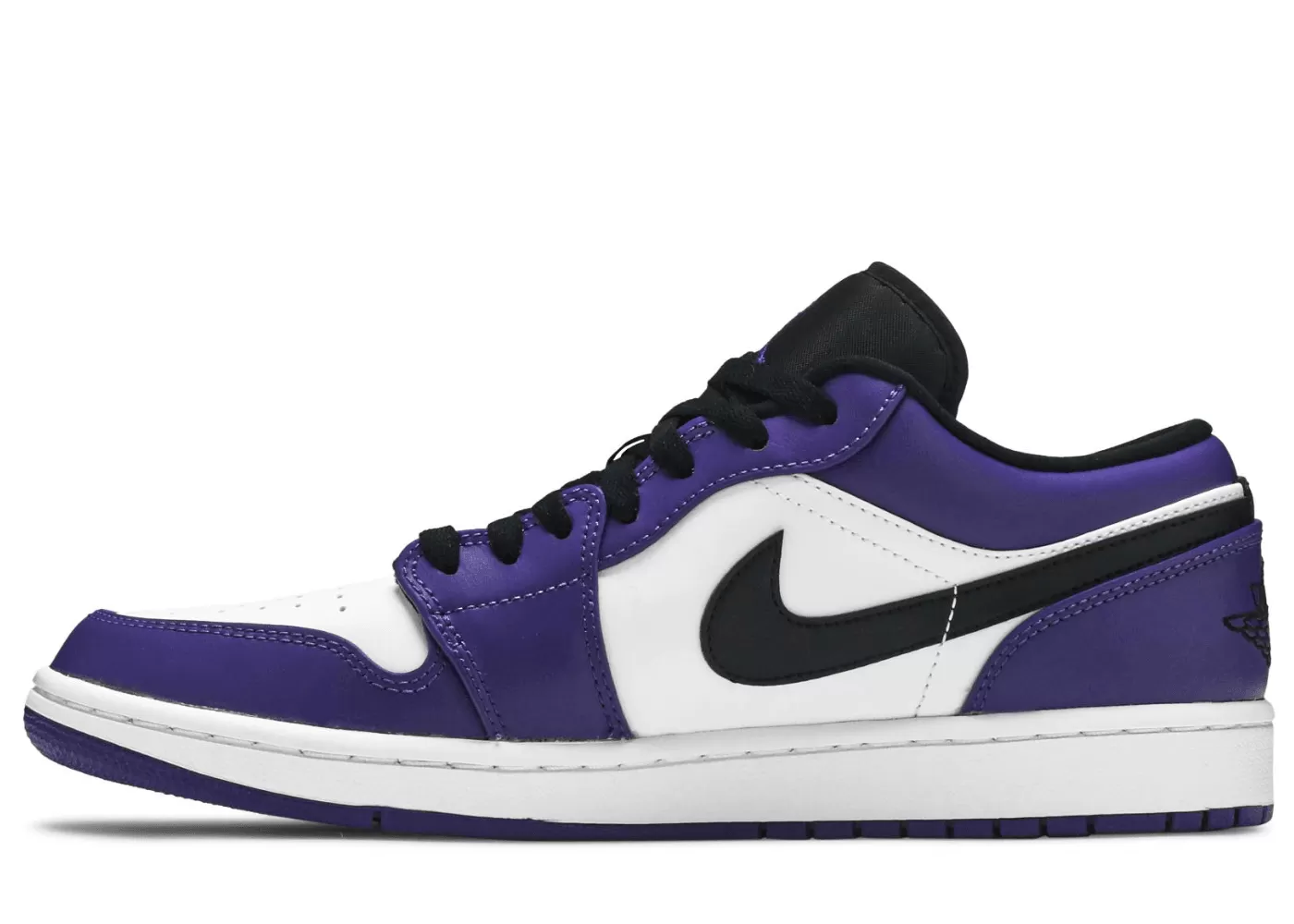 Jordan 1 Low Court Purple