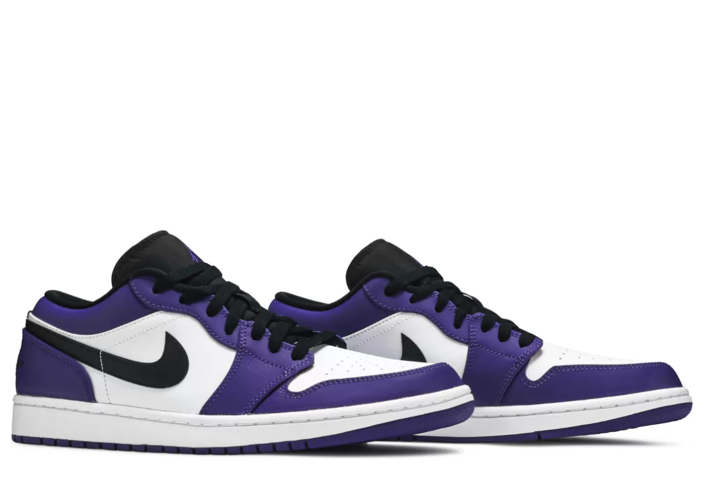 Jordan 1 Low Court Purple