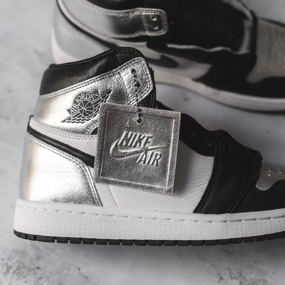 Jordan 1 Retro High Silver Toe (W)