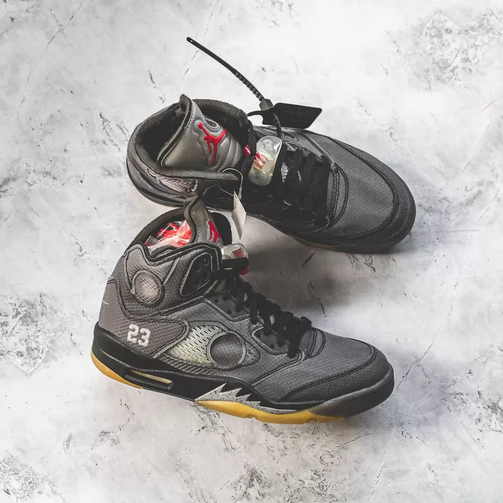 Jordan 5 Retro Off-White Black