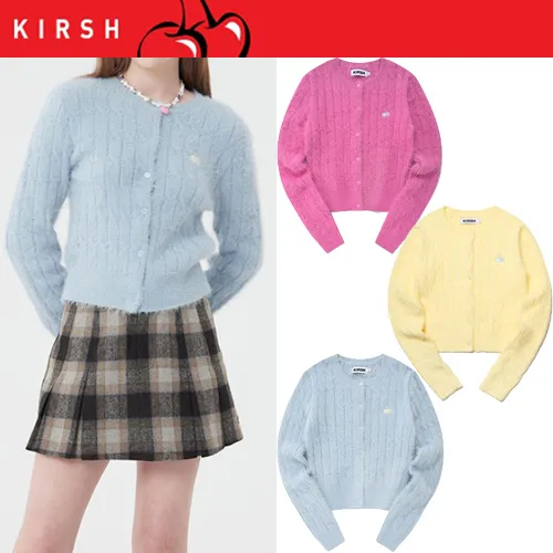 KIRSH  |Casual Style Street Style Collaboration Long Sleeves