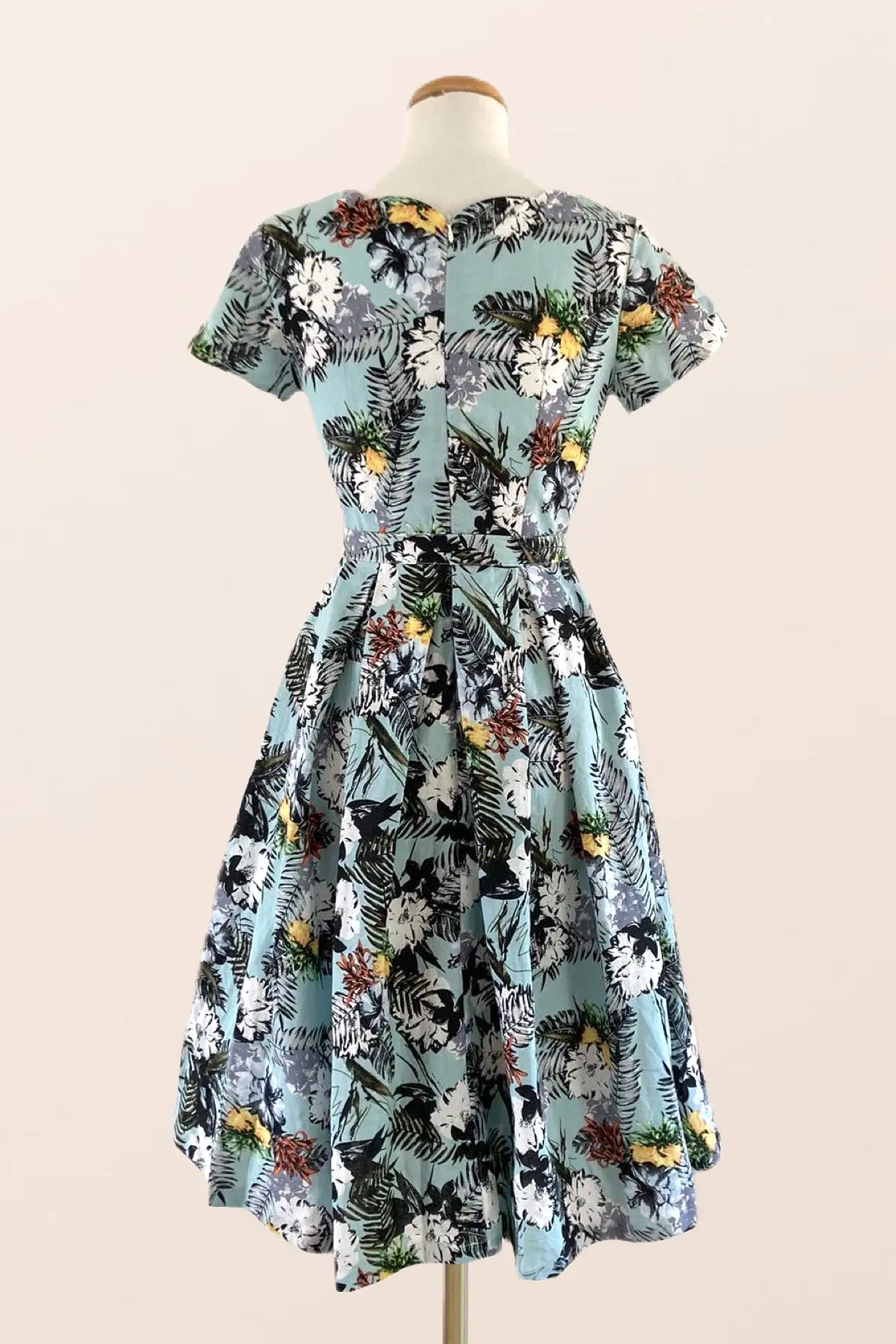 Laura Tiki Print Dress