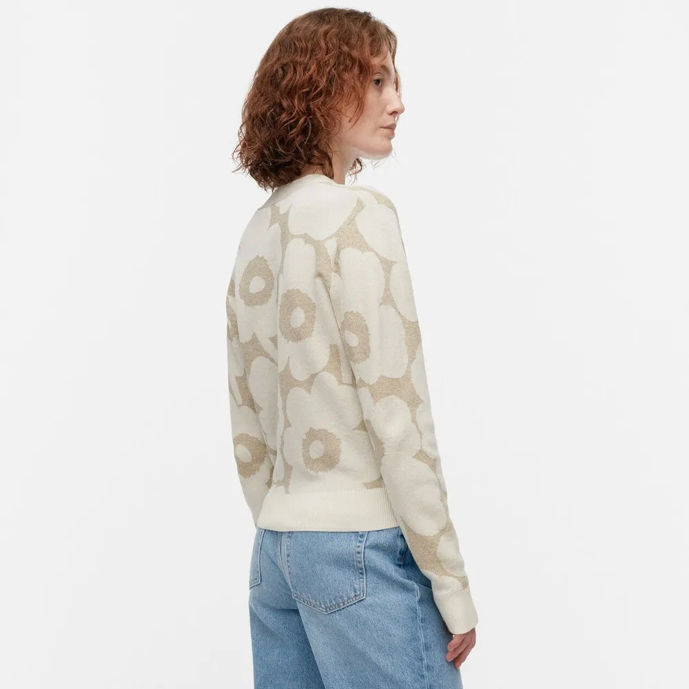 marimekko  |Flower Patterns Casual Style Unisex Nylon Linen Long Sleeves