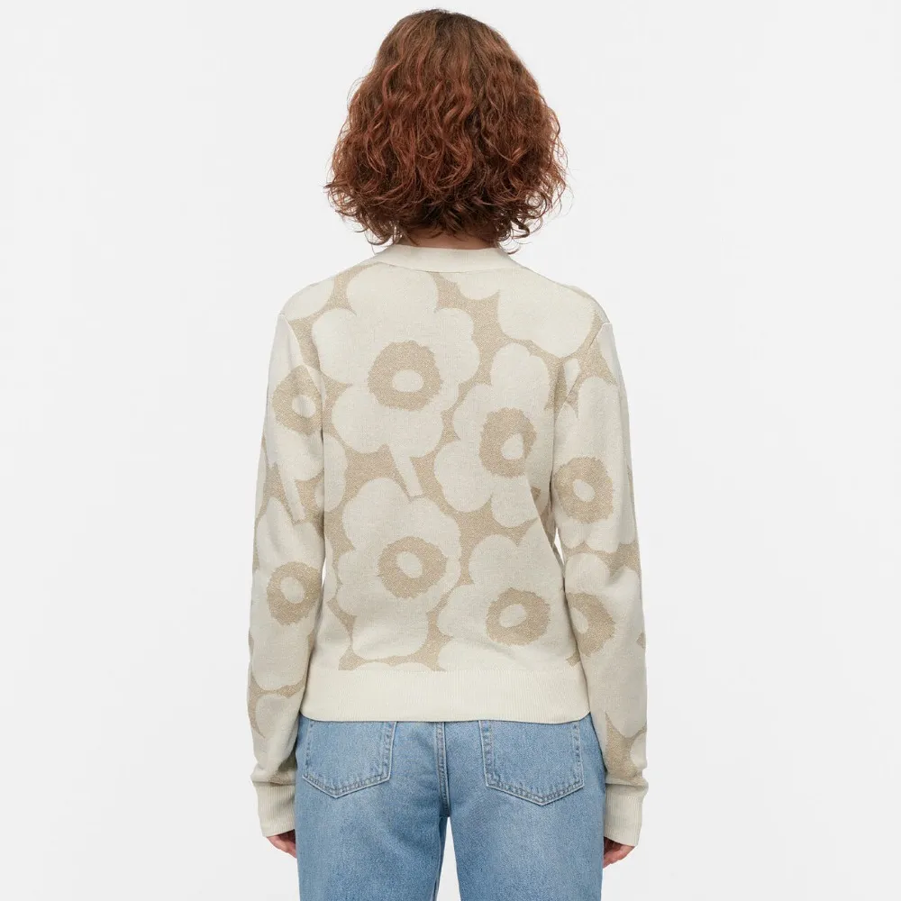 marimekko  |Flower Patterns Casual Style Unisex Nylon Linen Long Sleeves