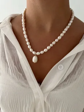 MEG PEARL ON PEARL NECKLACE