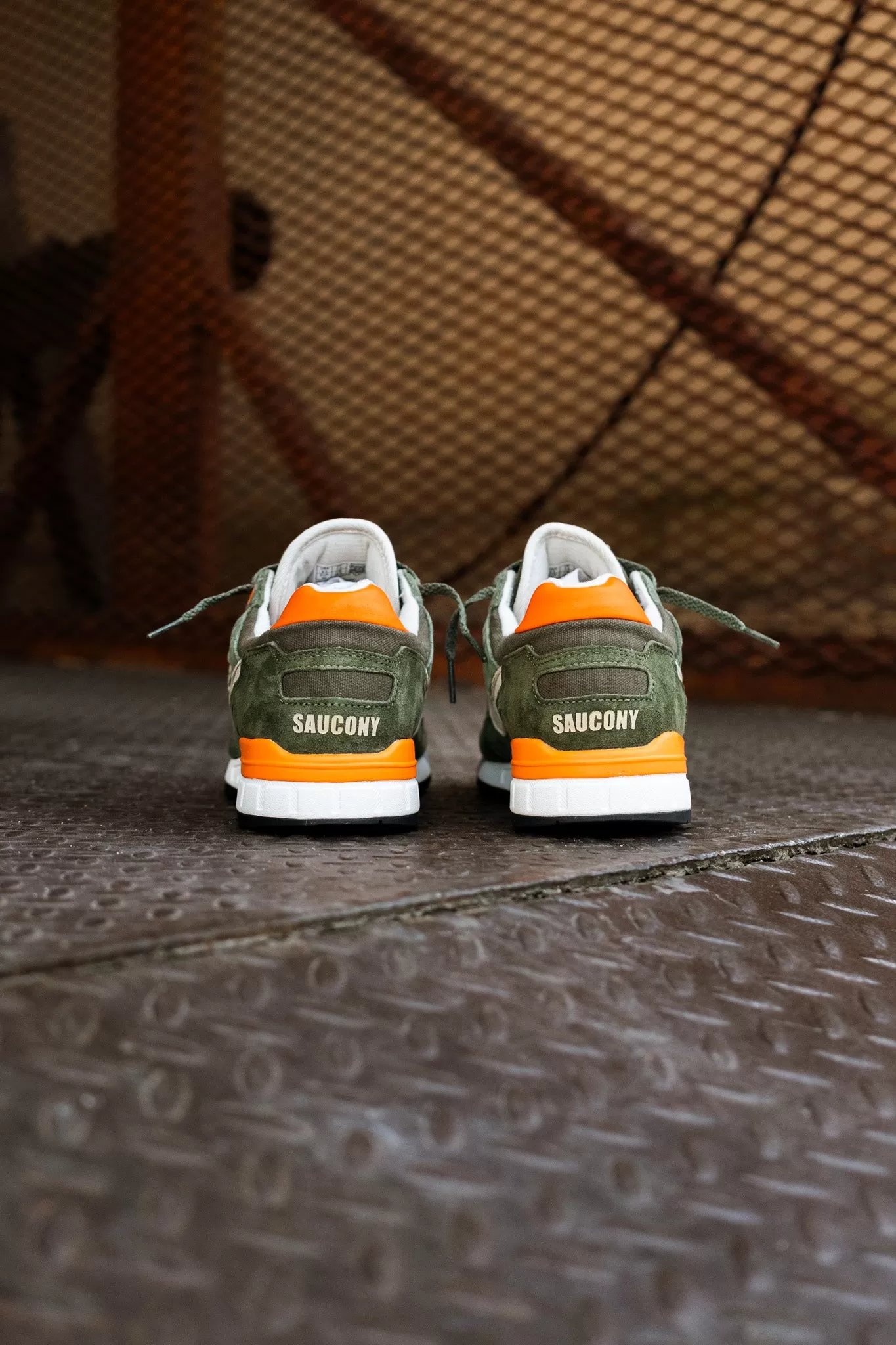 Mens Saucony Shadow 5000 (Forest/Orange)