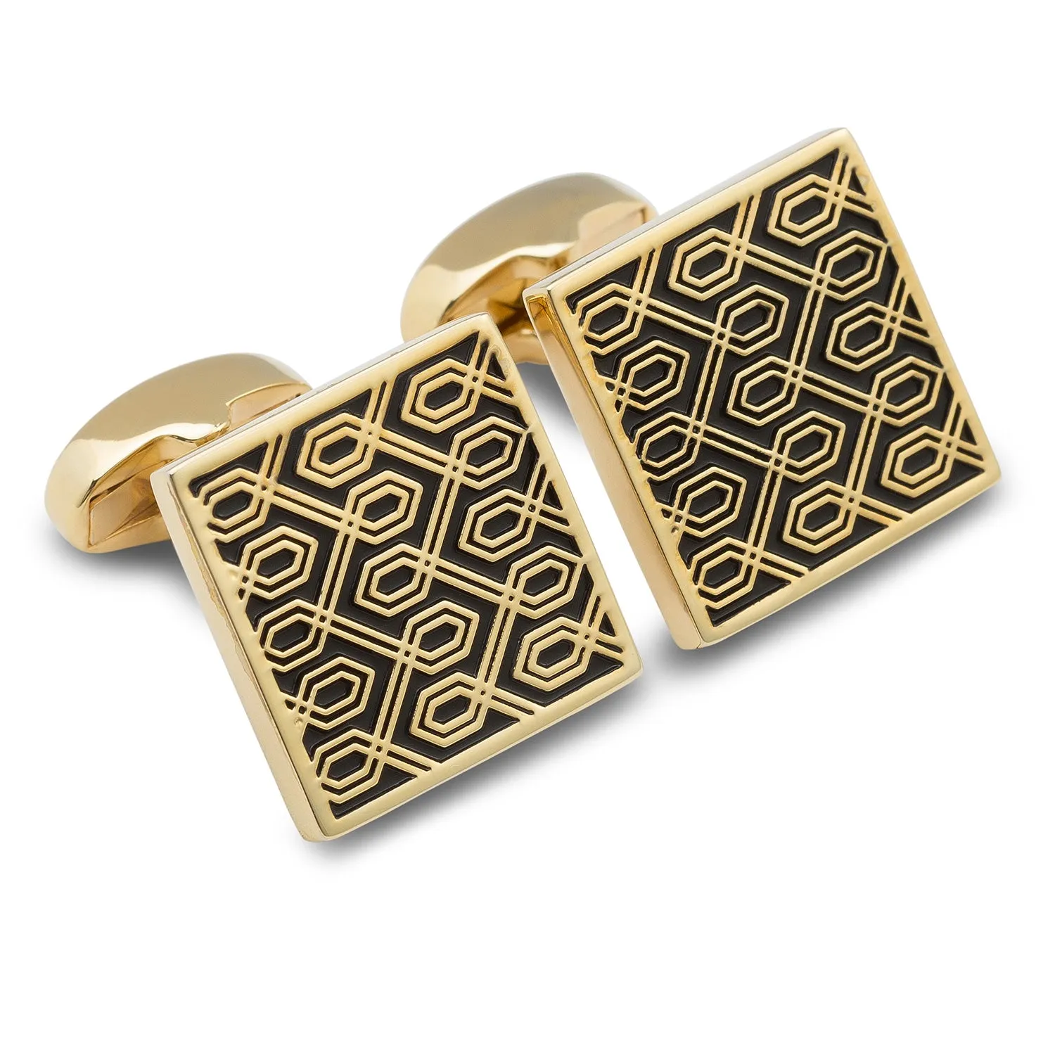 Mr Torrance Gold Cufflinks